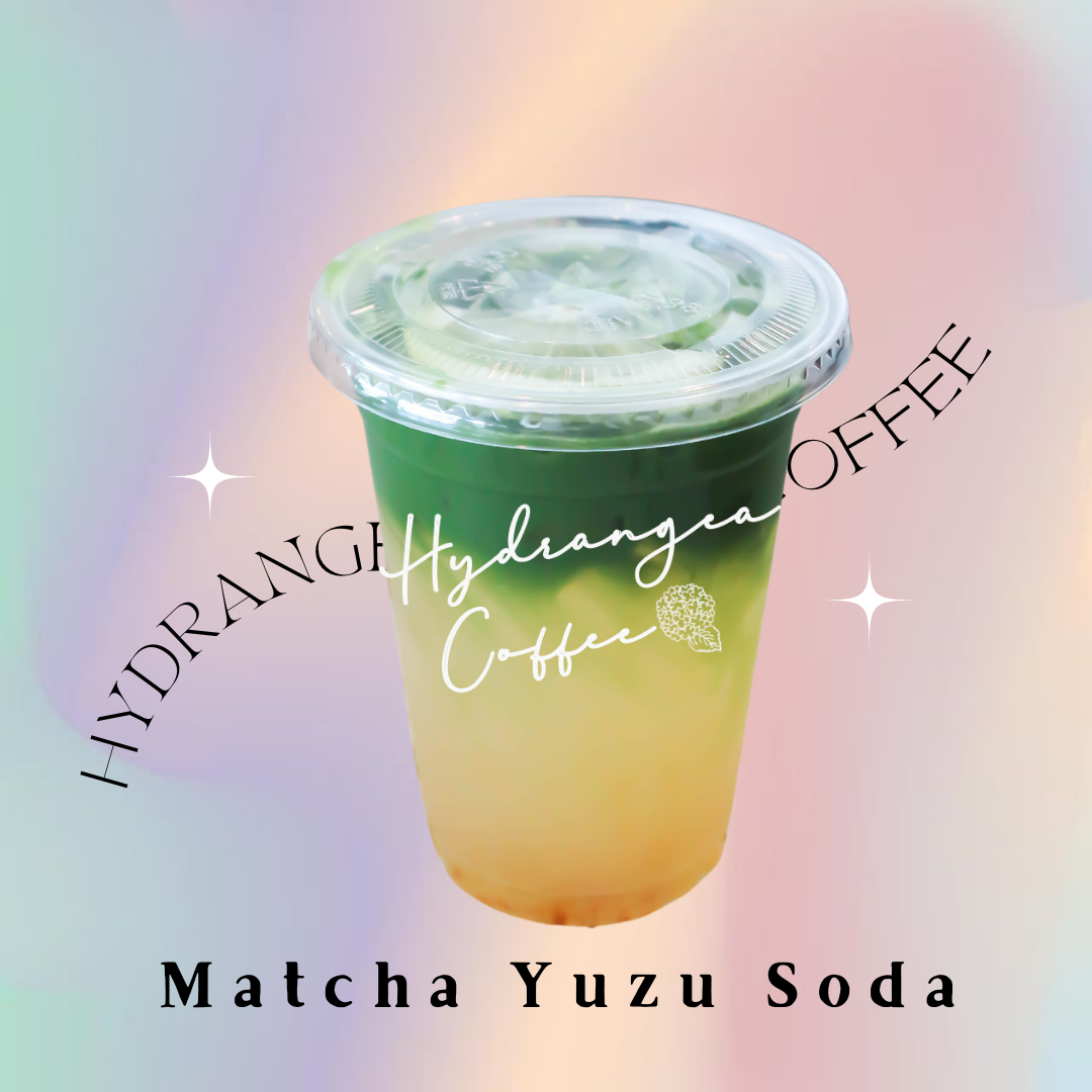 matcha yuzu soda